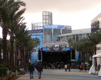 Winter NAMM PLAZA stage